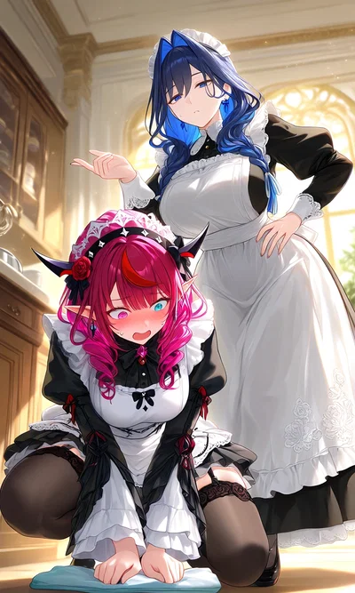 Ouro Kronii and Irys(Maids)(V2)
