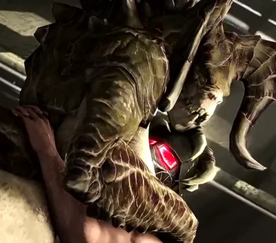 Fem DeathClaw (thighs/Fallout)