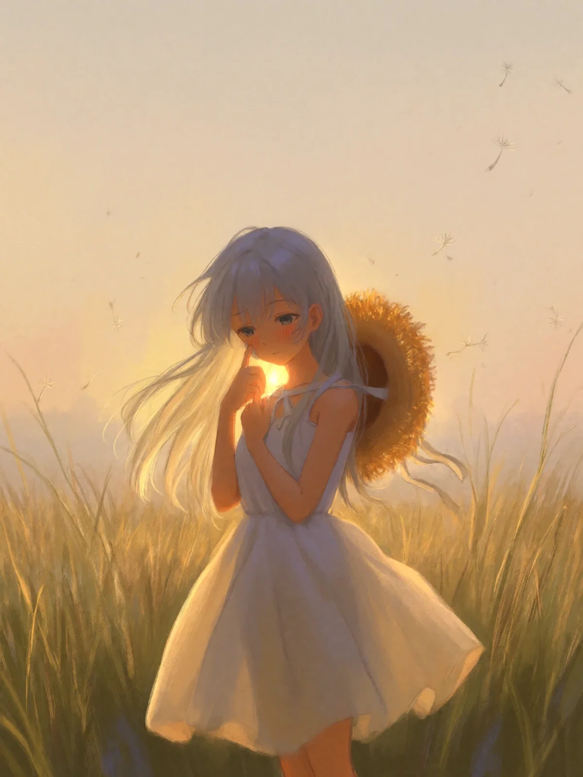 with her in the far field