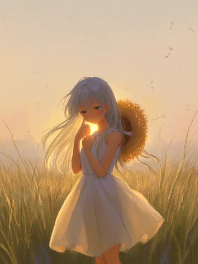 with her in the far field