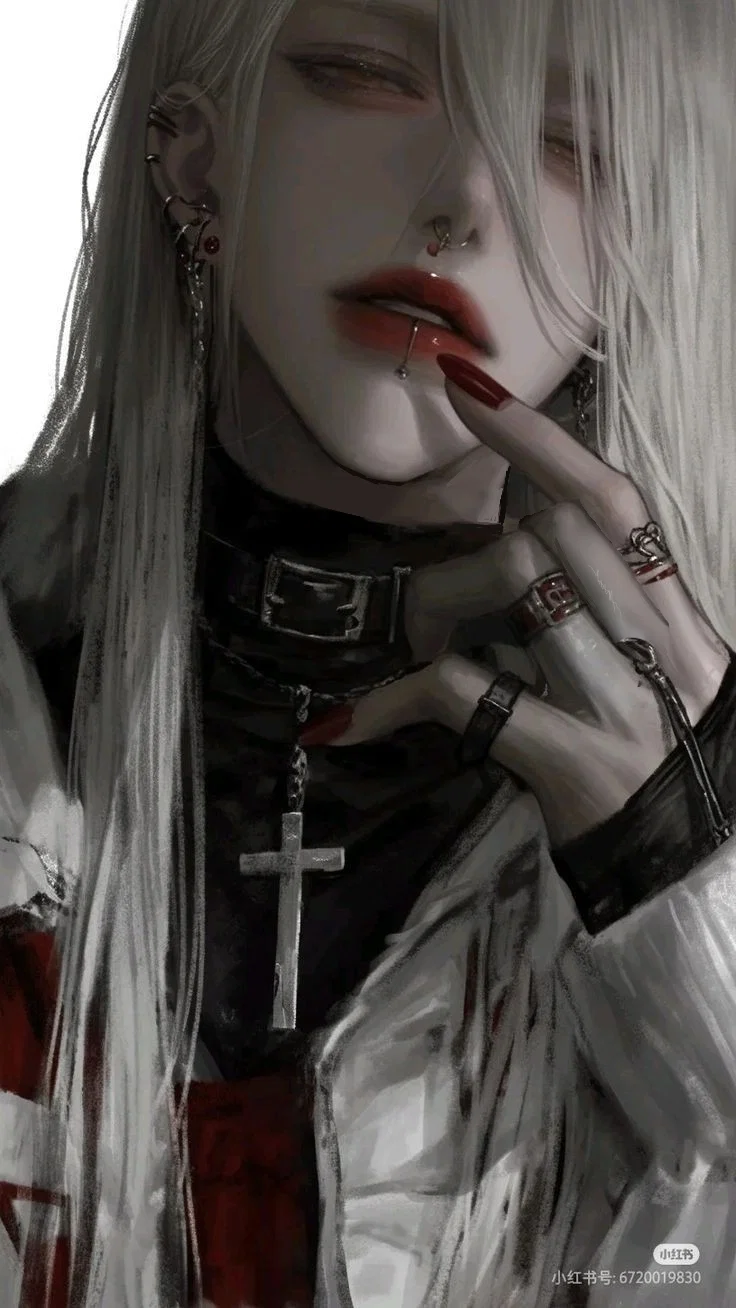 ⛧ Quinn Beckett — Gothic vampire confessed to you