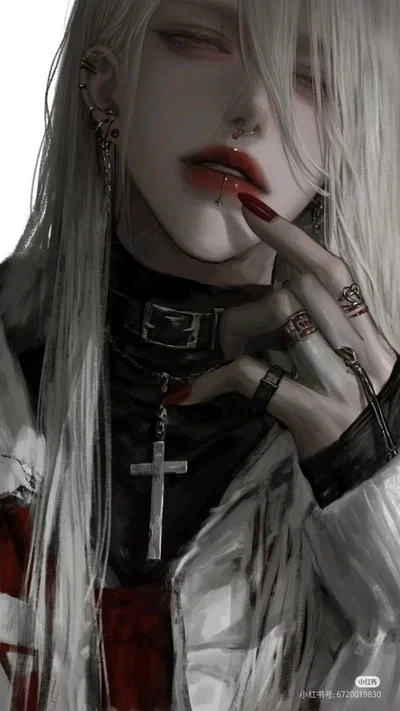 ⛧ Quinn Beckett — Gothic vampire confessed to you