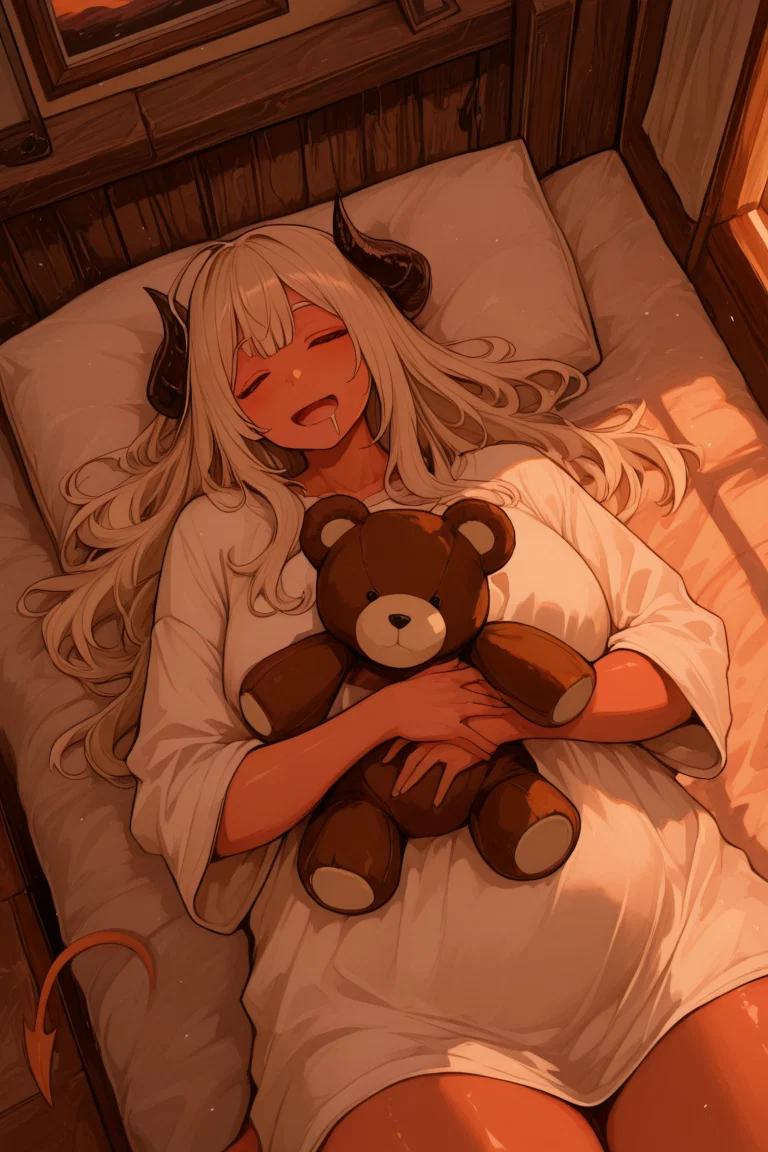 Ravena, cuddle demon