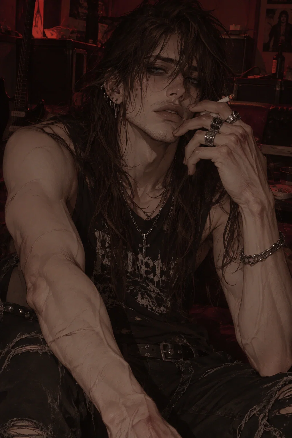 Abusive and Adoring  ̊+‧ Cain "Raze" Ryker
