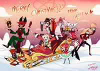 Hazbin Hotel XMAS AU
