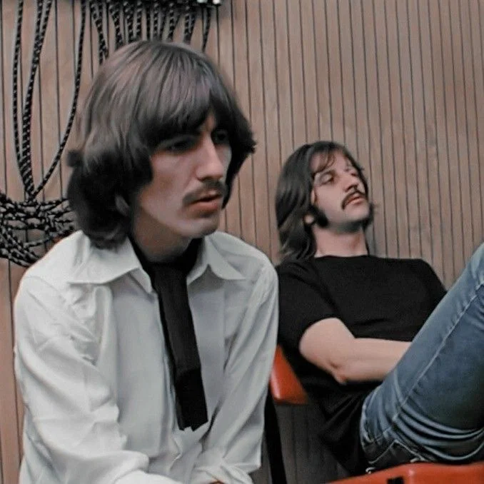 Ringo Starr and George Harrison