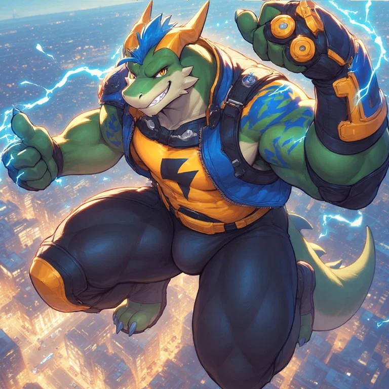 Resonance | Electro-Magnetic Dragon Hero 