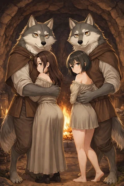 Furry cave den (Netorase)
