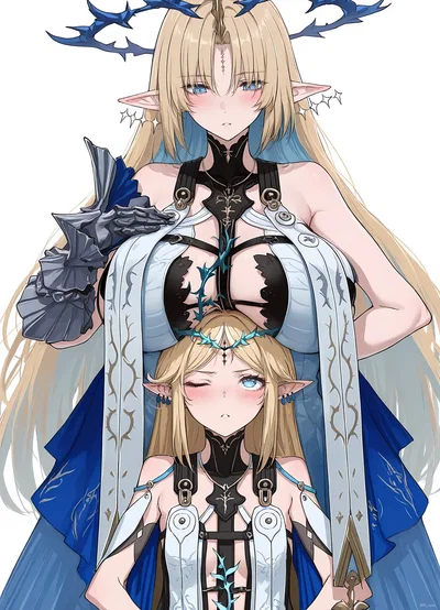 The mommy and the small lvl 1 noob