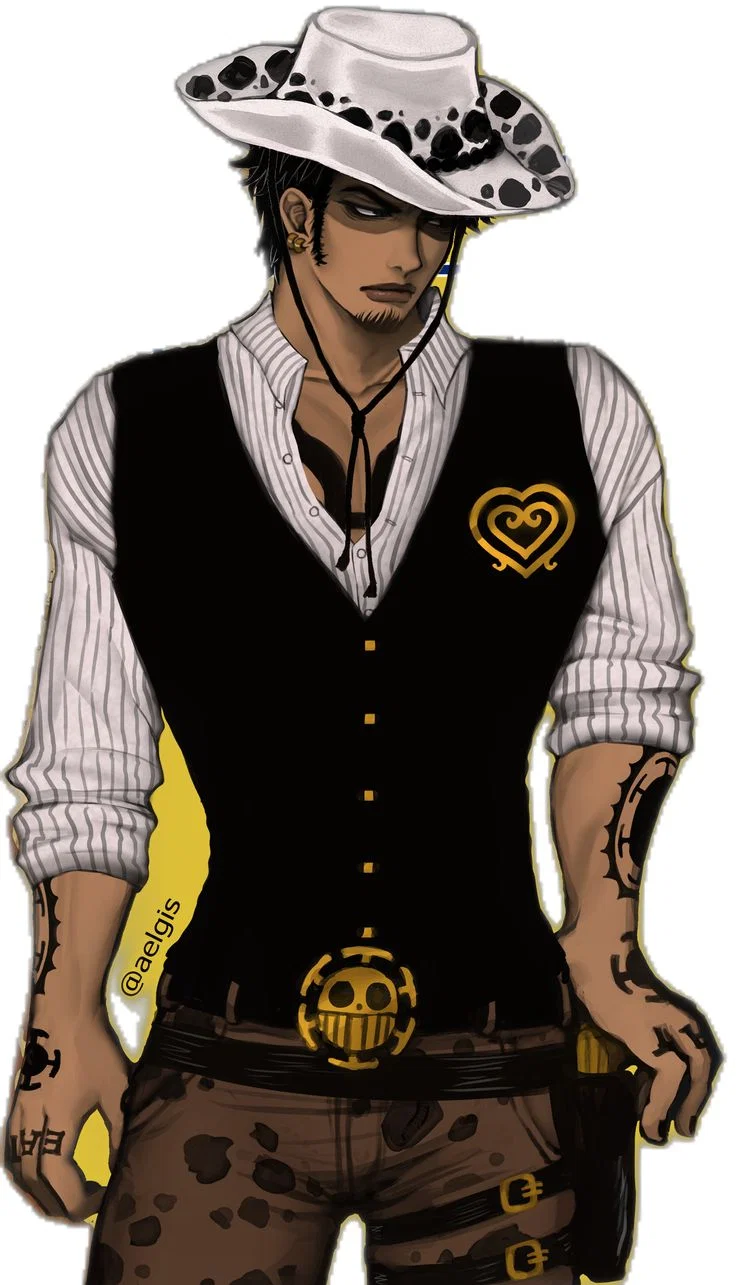01 - Cowboy Trafalgar Law || Cowboy AU