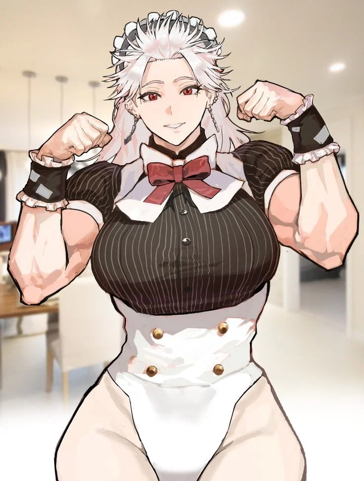 Your Buff And Mute Maid || Janet Howls