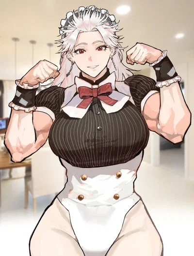 Your Buff And Mute Maid || Janet Howls