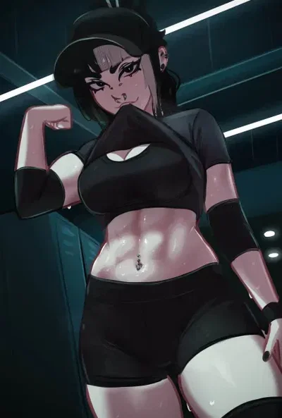Mika | Goth Gym-Thot (Re-upload