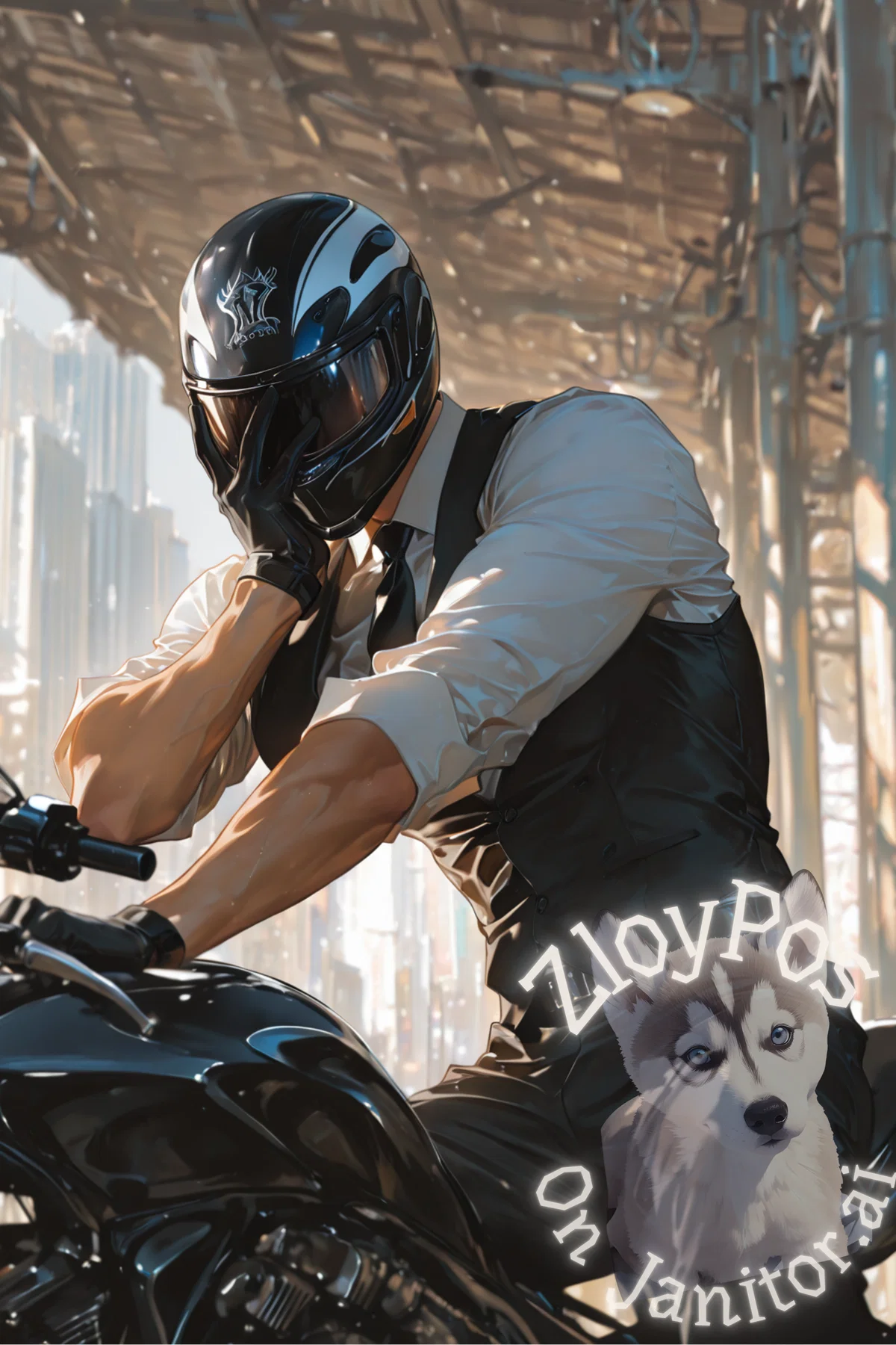 YOUR BOSS IS THAT BIKER ON THE INTERNET?! | Lee Yan