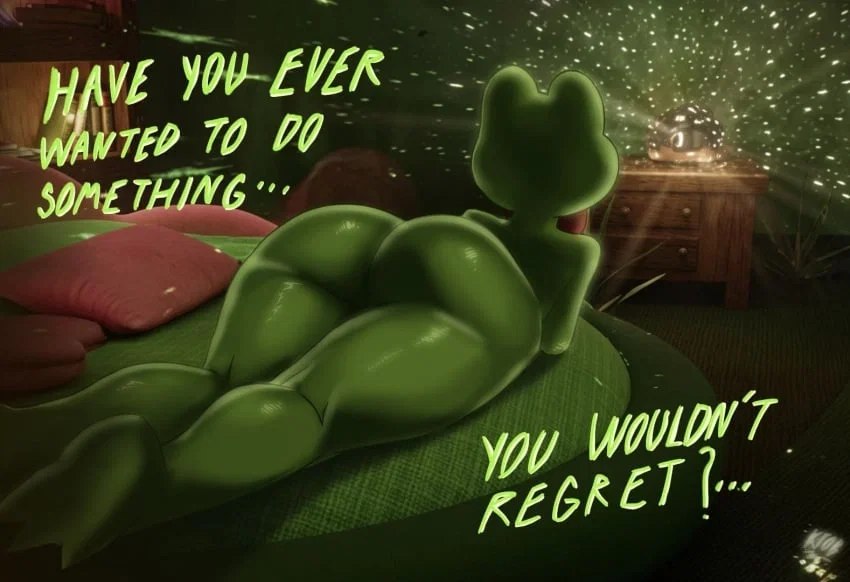 Ribbit / she is bored and needy