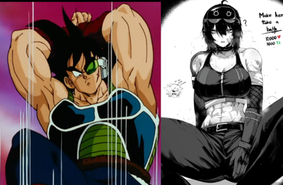 Bardock and grace Howard (DBZZZ)