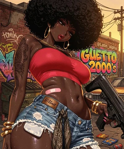 Natasha, queen of the streets and of your heart🤎🤎💅🏿
