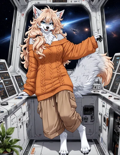 Vera Solkenn - Wolf Girl from Space