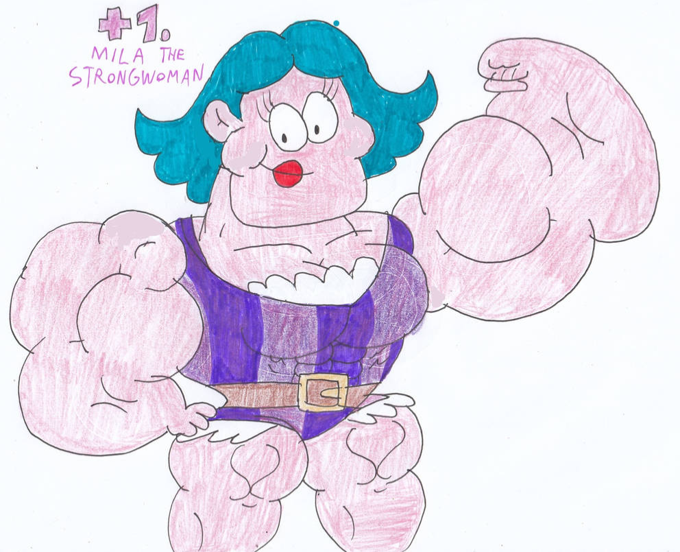 Mila the strongwoman