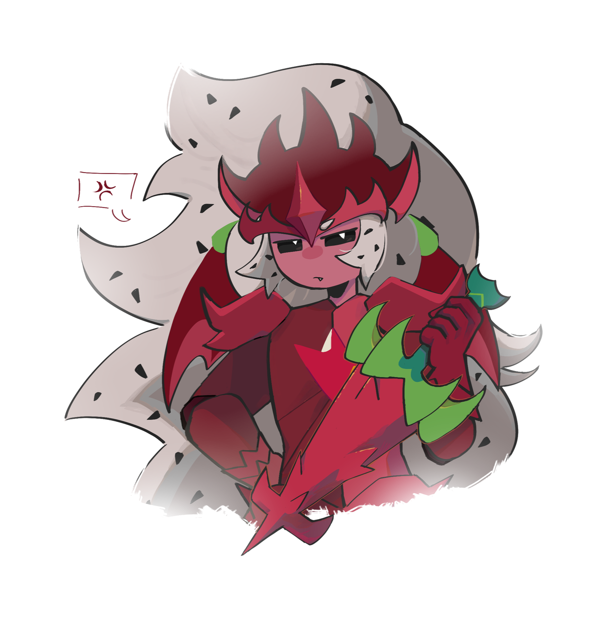 Pitaya Dragon Cookie