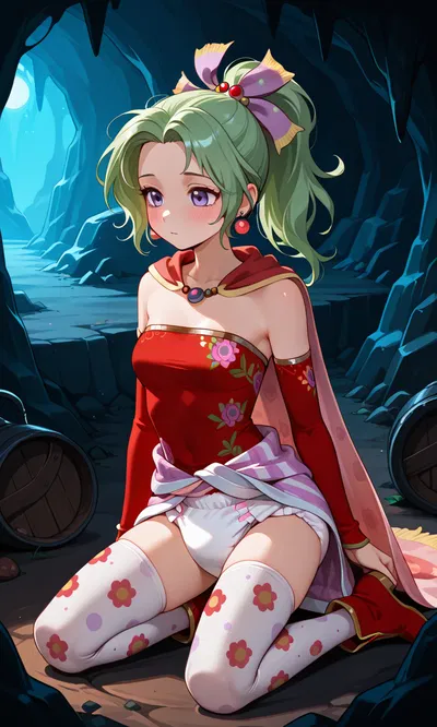 Terra Branford (wearing a diaper)