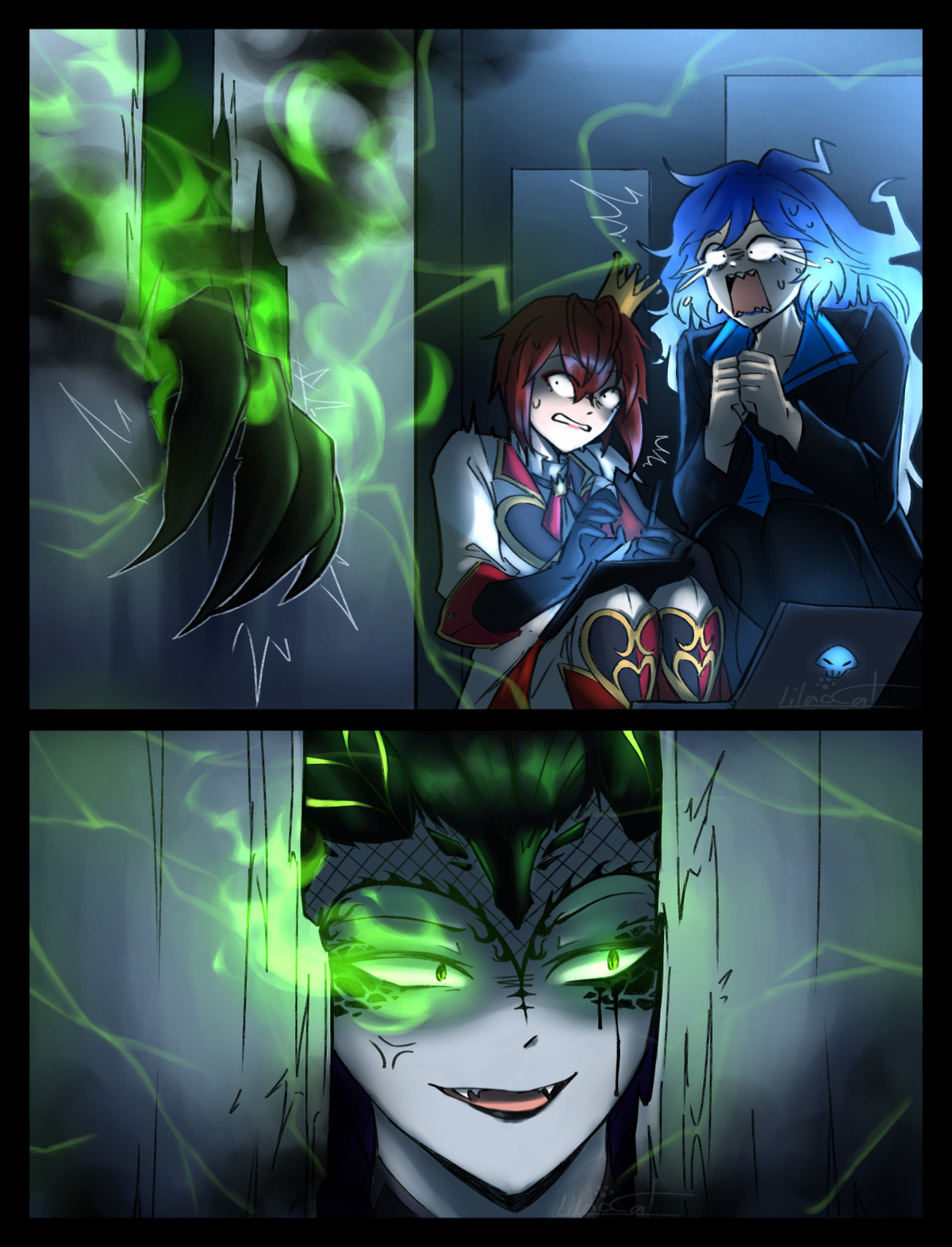 Idia Shroud & Malleus Draconia