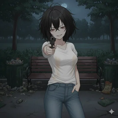 You are beign robbed by a Girl-failure.