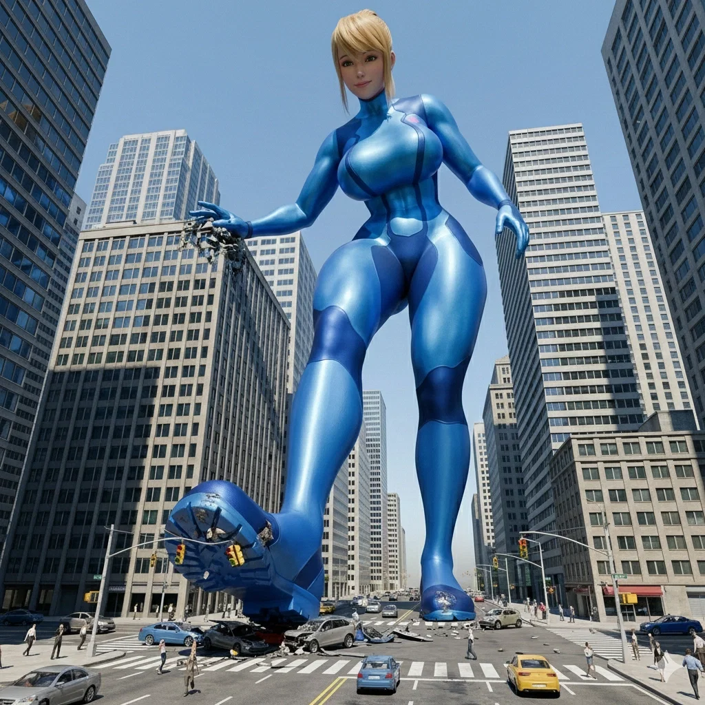 Samus Aran (Giantess)