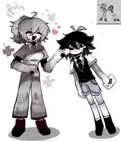 The Two lovebirds, and their Entity Partner (Abbie And Lana Ver)