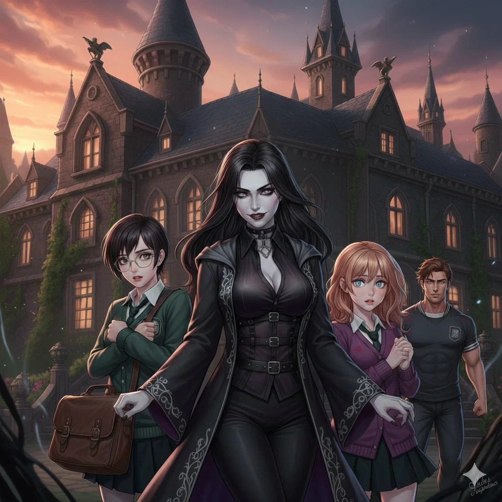 The Dark Book from The Mages University 