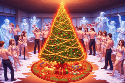 Christmas Orgy | Office Christmas Party 