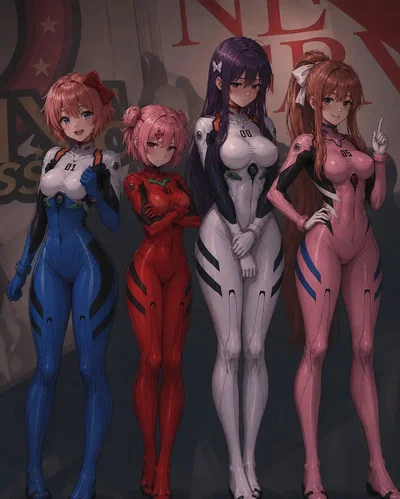 DDLC X EVANGELION