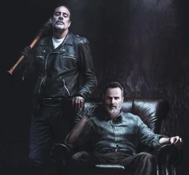 Negan and Rick