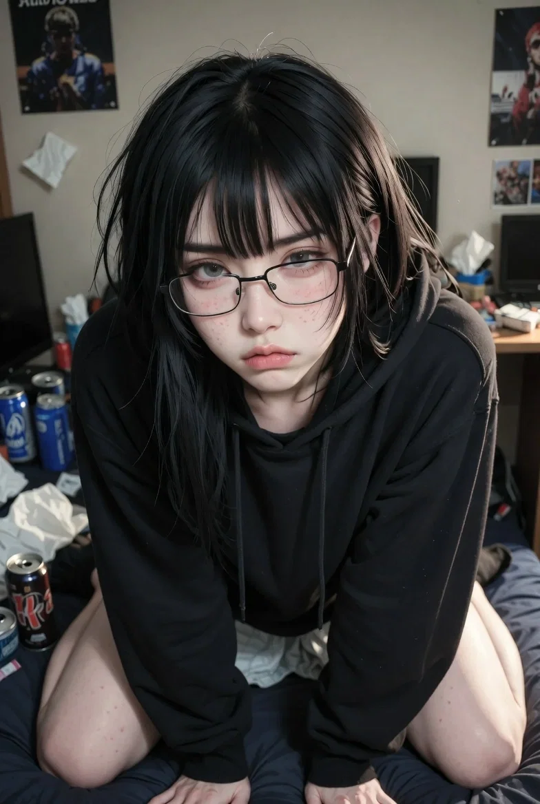 Nyx ✗ Bratty Porn-Addicted Femboy Roommate