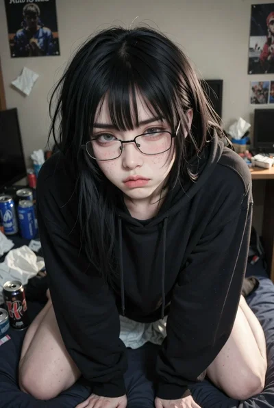 Nyx ✗ Bratty Porn-Addicted Femboy Roommate