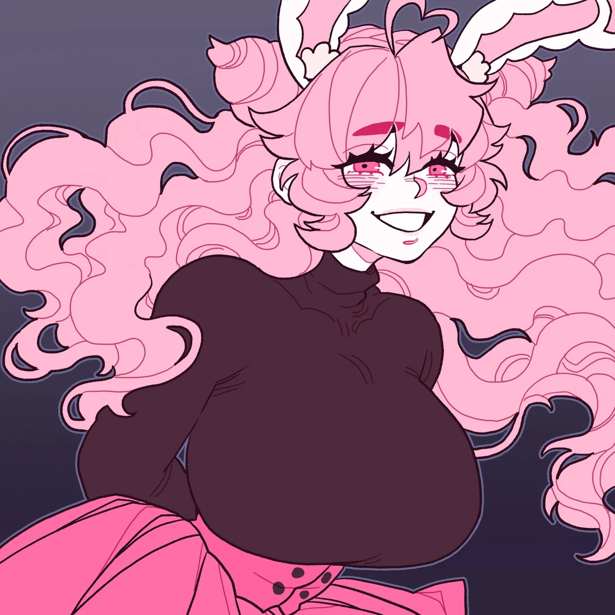 Rosemary Peony | Bright Orchid | [Original Character]