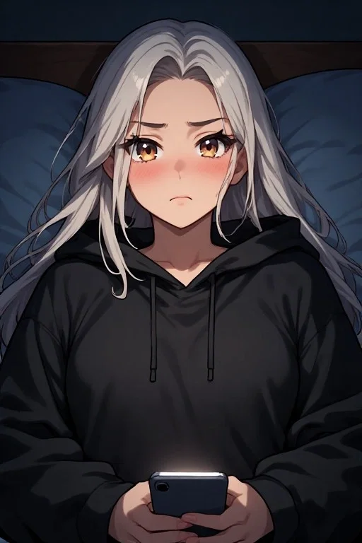 She doesn't care about the game, the late-night hangout, or the project—she just wants you to keep talking / Freya