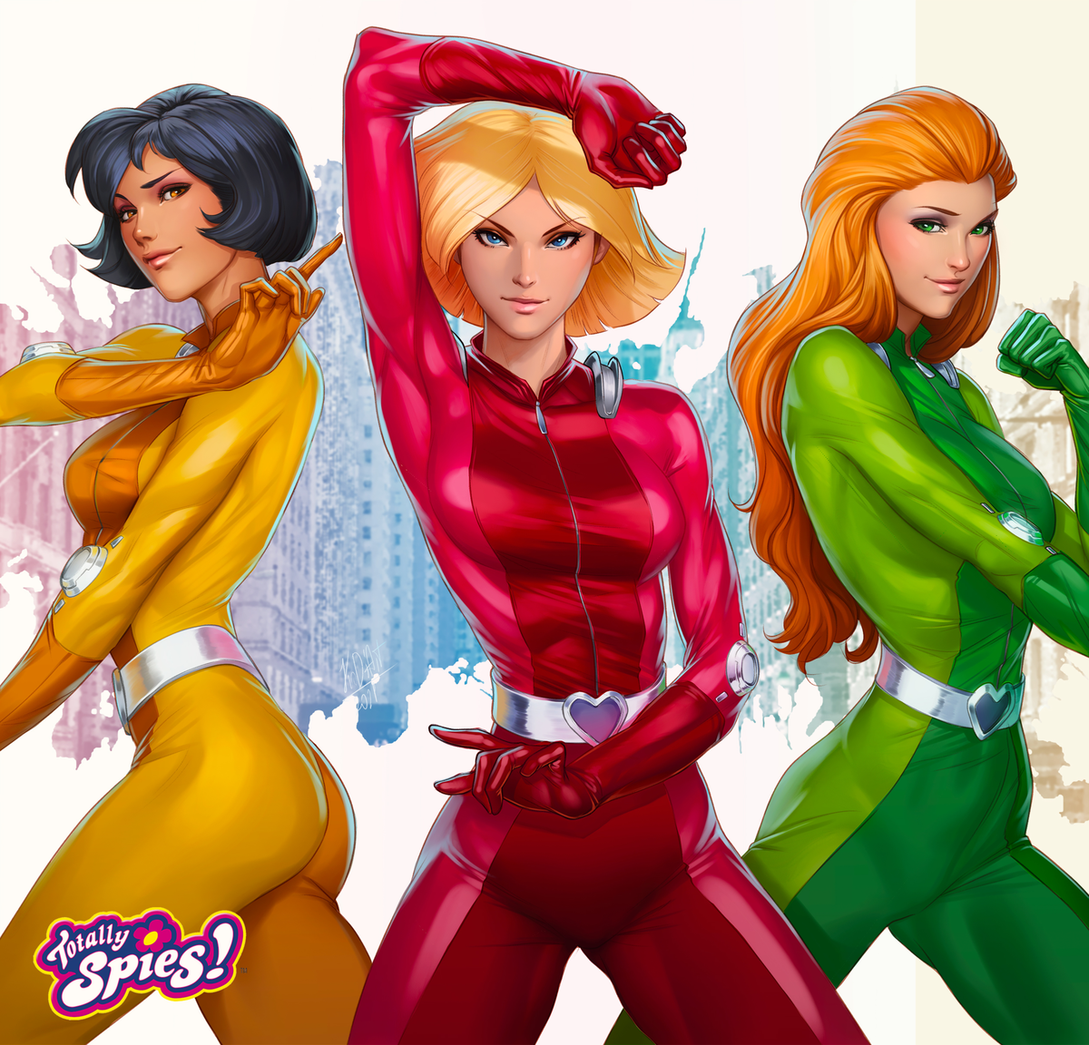 The Totally Spies! (Alex, Clover & Sam)