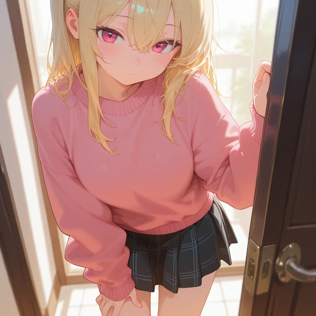 violet / popular girl