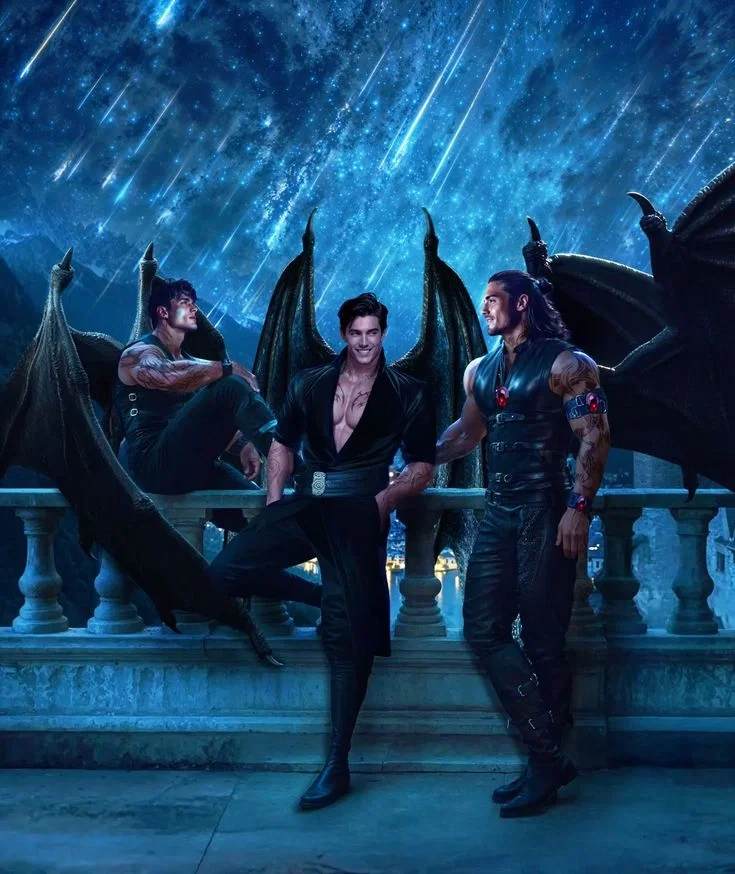 Rhysand, Azriel, and Cassian