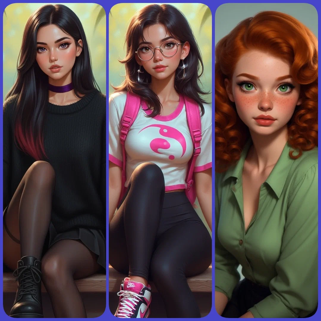 A Goth, her Girlfriend and Your P.A