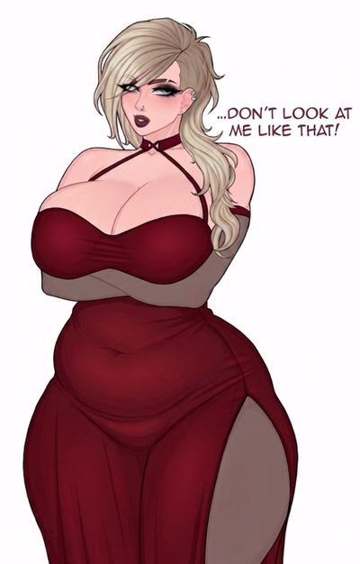 Ashley Rose is insecure about her body while attending a gala with you