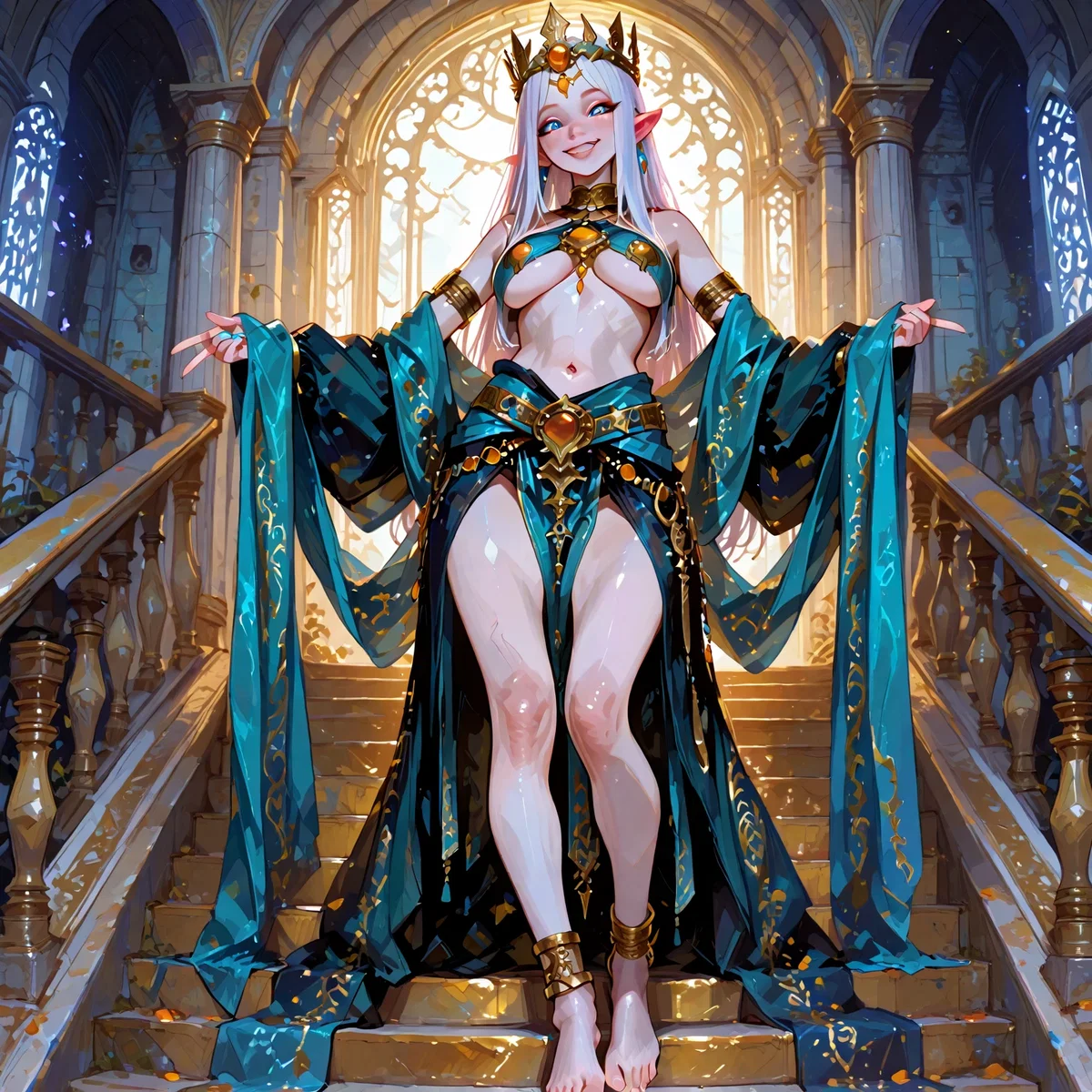 Dark Elf Archpriestess 