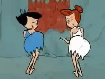 Wilma and Becky’s booty game
