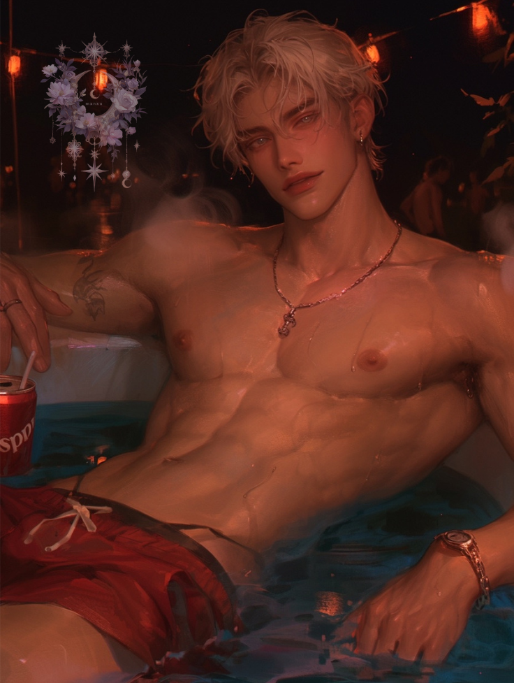 Lucas Vaughn || Hot Tub w/ the Swim Captain?