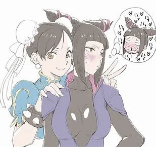 Chun-Li and Juri