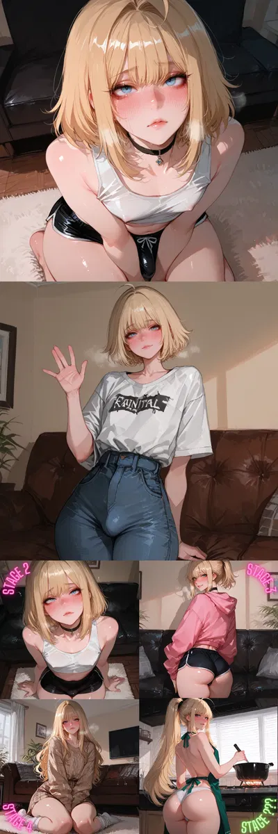 Homeboy to Femboy | You accidently walked in on your homeboy secretly crossdressing, now is your chance to turn him into a femboy and your future wife | Interactive Pictures
