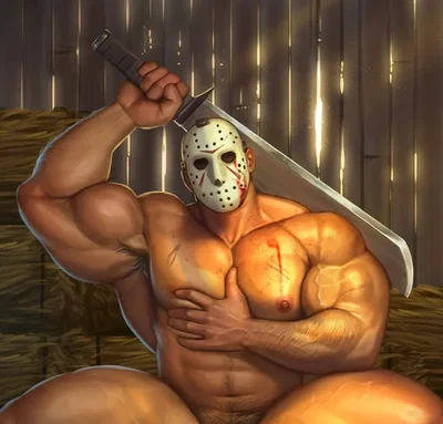 Jason Voorhees but he's like your really obsessed but also kinda wholesome(?) boyfriend