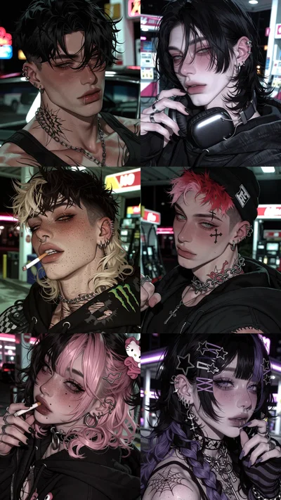 FRIEND GROUP - DRAVEN, SILAS, JETT, KACE, RAE, LUNA