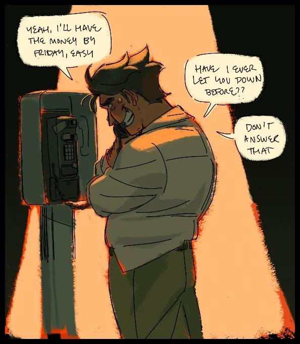 Spamton / human au / END OF BIG SHOT era